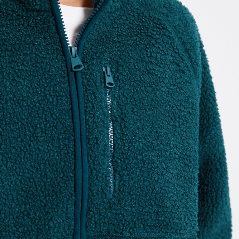 Pile jacket "Urban" Teal